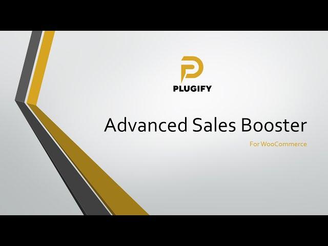 Advanced Sales Booster for WooCommerce