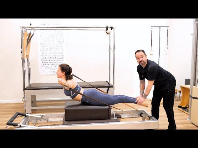 Breaststroke on the Reformer Tutorial With Fabien Class Preview