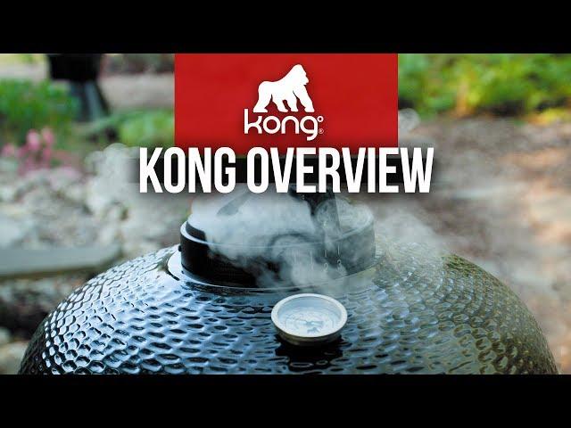 Kong Charcoal Kamado Smoker Grill - Grilla Grills