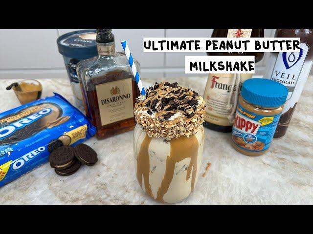 Ultimate Peanut Butter Milkshake