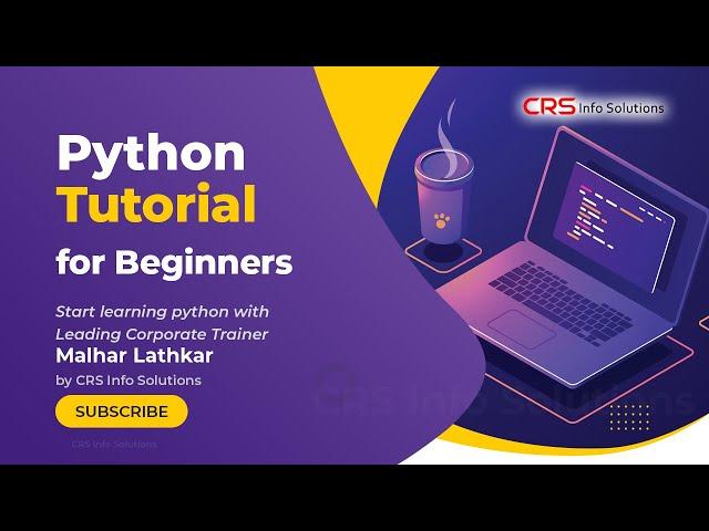 Python Tutorial for Beginners by Malhar Lathkar | India's Leading Instructor #PythonTutorial [2021]