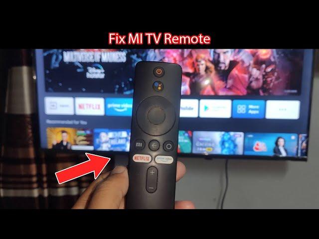 How to fix mi tv remote not working