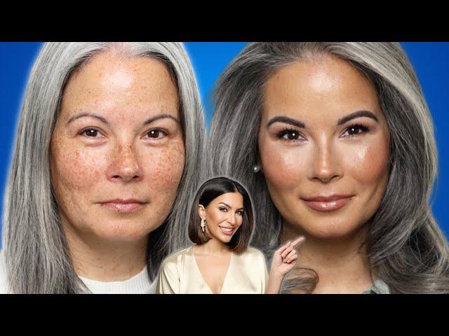 A Quick Everyday Makeup Look for Mature Skin - Look 10 Years Younger in 10 Minutes