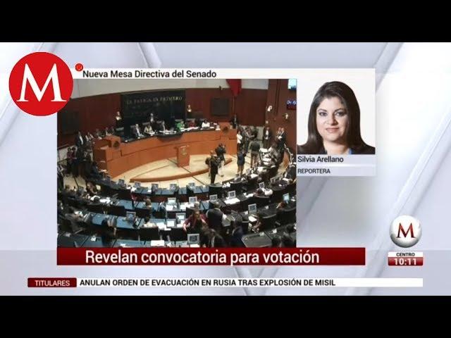 ¿Cómo y cuándo se elegirá al presidente de Mesa Directiva del Senado?