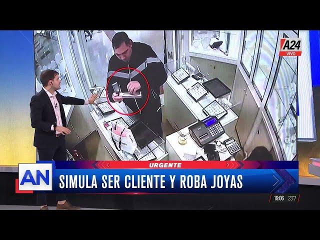  ALERTA POR EL "MAGO" DE LAS JOYAS: tres robos, el mismo ladrón