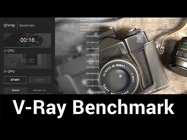 V-Ray Benchmark - GPU vs. CPU