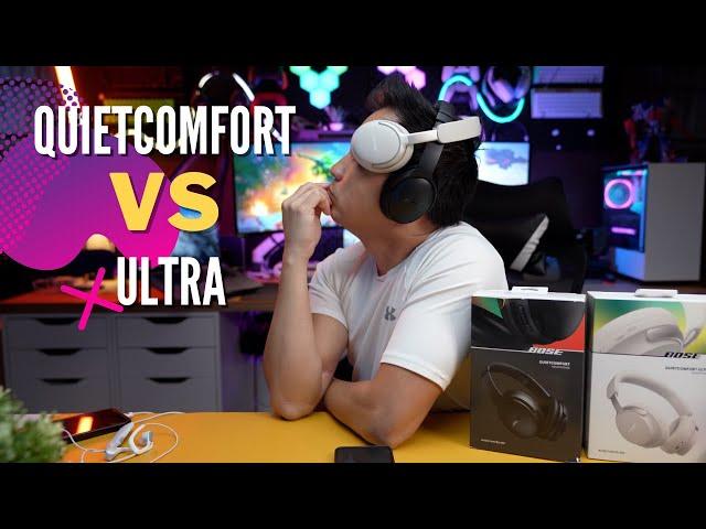 COMPARING Bose NEW QuietComfort VS Bose QuietComfort Ultra