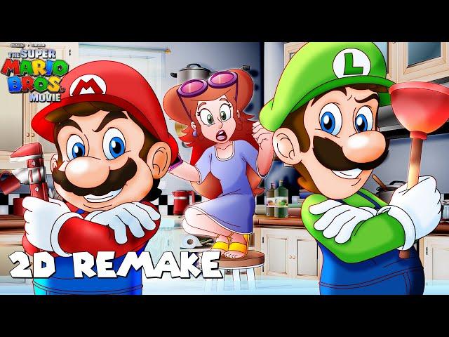  2D Super Mario Bros. Plumbing Commercial REMAKE (+ COMPARISON)