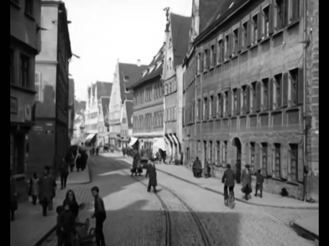 Straßenbahnfahrt durch das unzerstörte Ulm