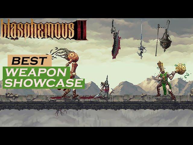 Blasphemous 2 Who is the best Weapon Showcase All Max Out ( No Commentary )
