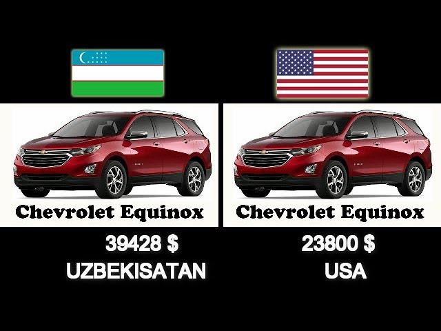 GM NARXLARI UZBEKISTAN VS USA