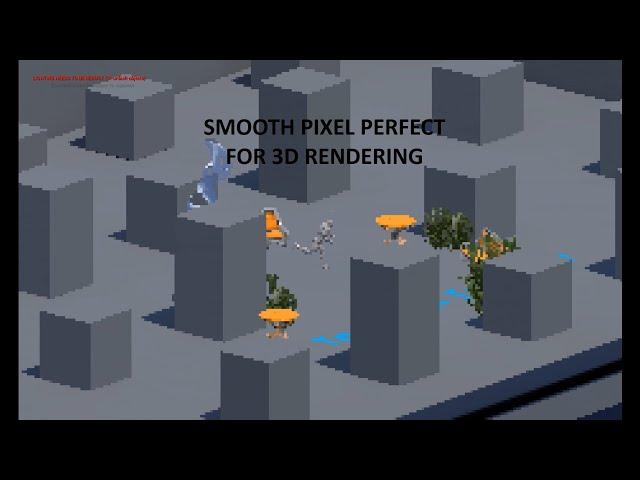 Smooth Pixel Perfect Camera showcase - Unreal Engine