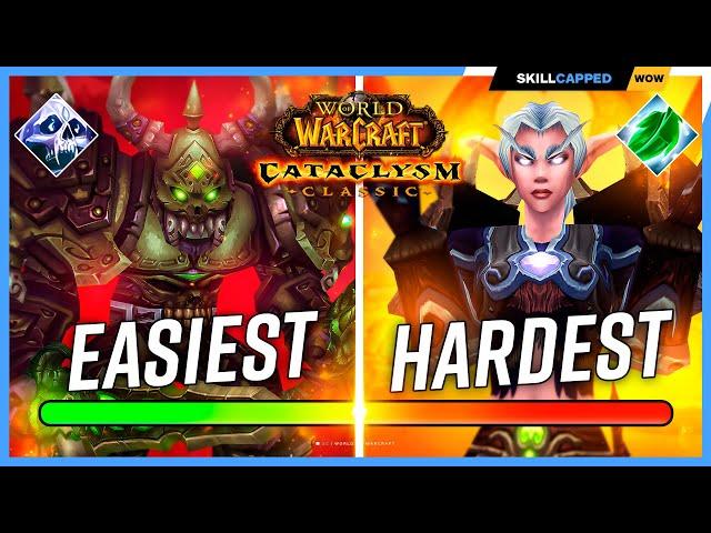 EASIEST to HARDEST Classes to Play in Cataclysm Classic! | CATACLYSM PvP TIER LIST