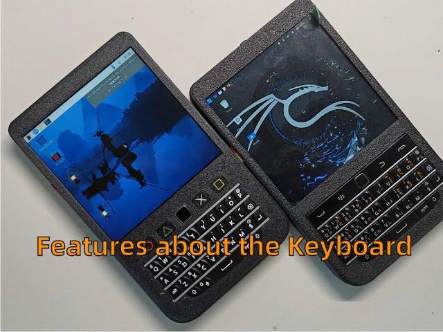 Cyberdeck Handheld HackberryPi: interesting features about the keyboard