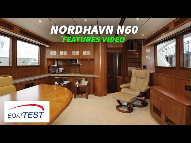 Nordhavn N60 (2020-) Features Video - By BoatTEST.com