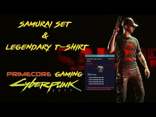 Games: CYBERPUNK 2077- HOW TO GET SAMURAI SET & LEGENDARY ARMOR (THE BALLAD OF BUCK RAVERS)