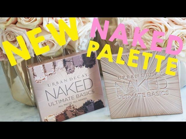 BRAND NEW URBAN DECAY NAKED ULTIMATE BASICS PALETTE - First Impression & Review