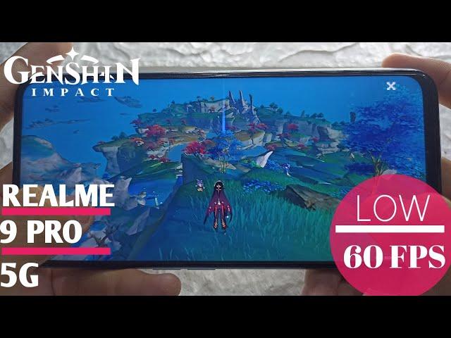 Realme 9 Pro 5G Snapdragon 695 5G Test Game Genshin Impact | Low 60 Fps