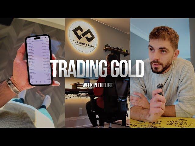 Trading Gold +2.5% Profit (FULL ANALYSIS) - Week in the Life