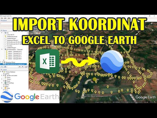 Tutorial Import Koordinat Excel To Google Earth KML