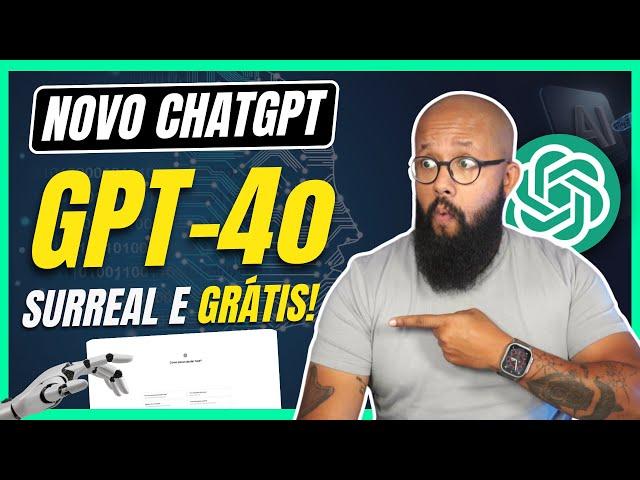  Descubra o NOVO CHATGPT GPT-4o GRÁTIS Assustadoramente Incrível!