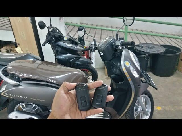 Fitur Smart Key System di New Honda SCOOPY 2021