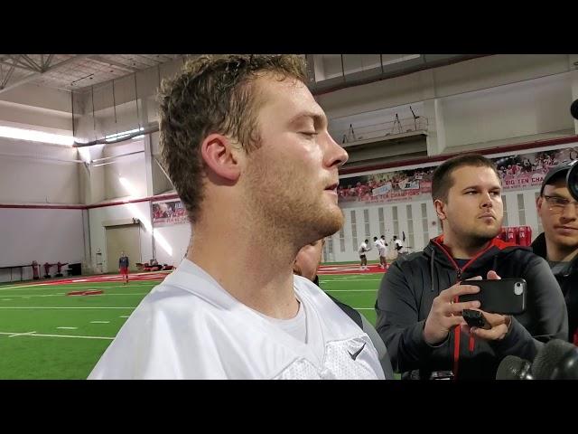 Pete Werner on spring practice, moving around