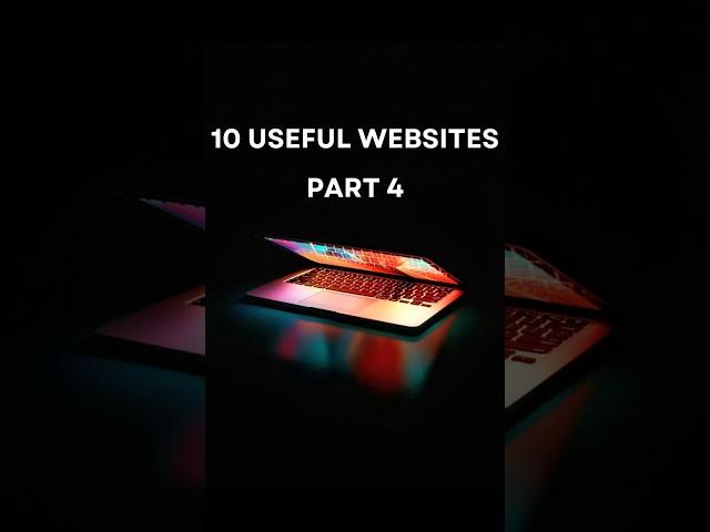 10 Useful Websites You Should Know - Part 4 #website #programming