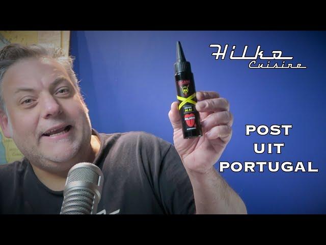 Post uit Portugal. Sacana Piri Piri Ai Ai Hot Sauce Review door Hilko Cuisine