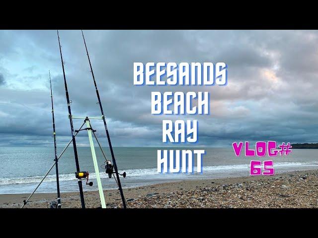 Beach Fishing uk | Spotted Ray Campaign Part 1 | Beesands Beach South West Devon | Vlog#65