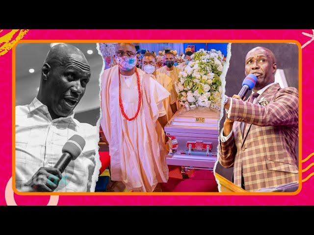 Prophet Kofi Oduro Sqaures with Efunuadaka Decoration Trends at Ghana Funerals..