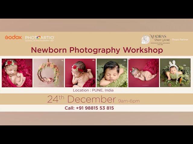 Newborn Photography Workshop in December 2022 at Pune by Priyadarshani Bhor | Hindi | Marathi