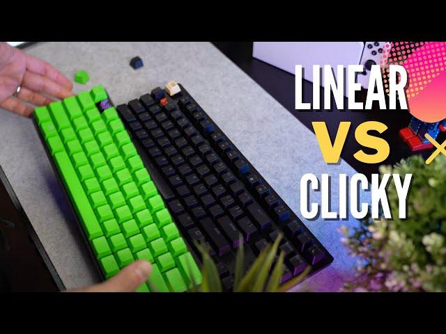  Razer Showdown: Linear vs. Clicky! Optical Switches Mechanical Keyboard Battle!