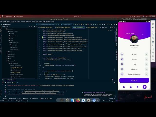 Flutter Apps with Laravel backend (Rest API)