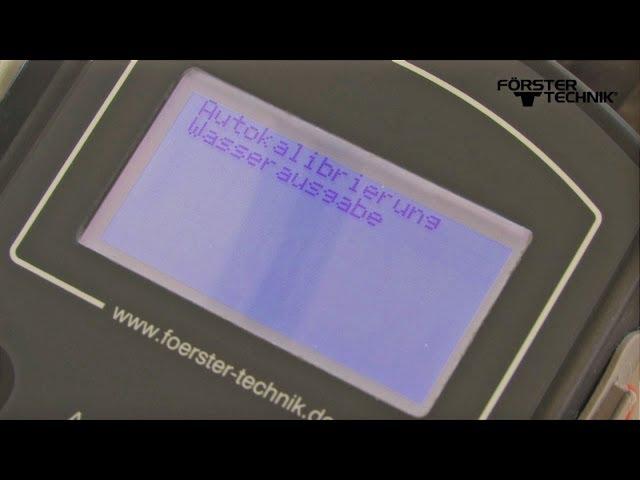 Förster-Technik Automatic calibration system (English)