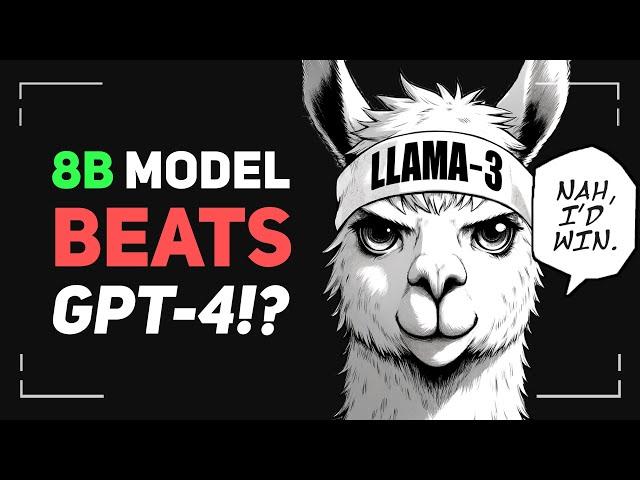 How Did Llama-3 Beat Models x200 Its Size?