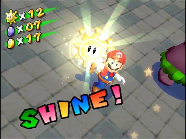 Super Mario Sunshine Ricco Harbor Blooper Surfing Safari Secret Shine