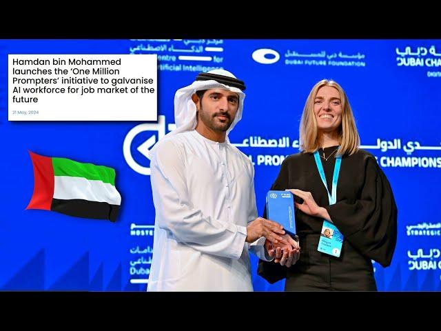 Sheikh Hamdan / فزاع FAZZA / launches ‘One Million Prompters’ initiative to galvanise AI workforce