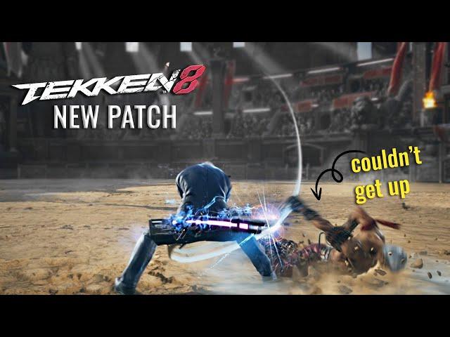 New Tekken 8 Patch Removes Some "Spike" Combos