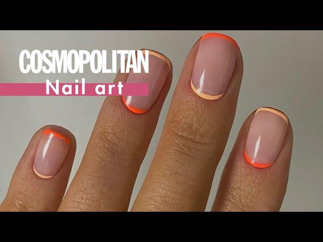 20 tendencias de manicura para uñas cortas vistas en Pinterest | Cosmopolitan España