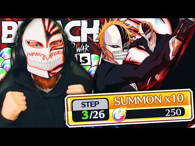 I SUMMONED FOR VISORED ICHIGO IN 2024! FIERCE BATTLE JUGULATORS SUMMONS! Bleach: Brave Souls!