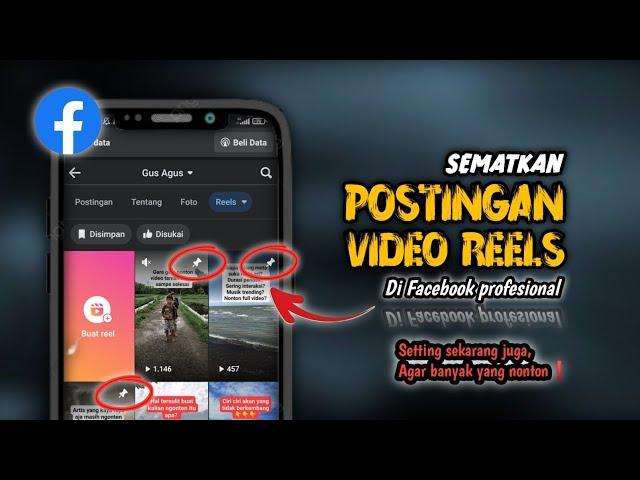 Gampang BangetCara Menyematkan Video Reels Di Facebook