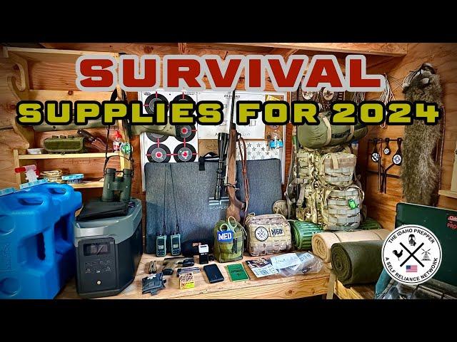 Preparedness Supplies & Survival Gear To Stock Up On While It’s Still Available - Plus 2024 EDC.