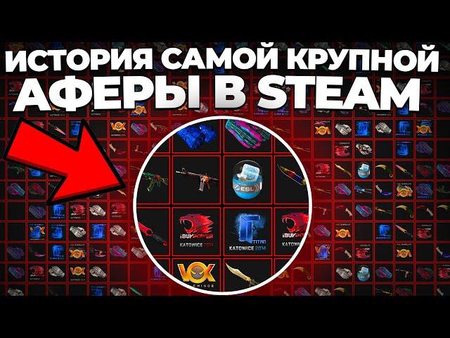 ИСТОРИЯ САМОЙ КРУПНОЙ АФЕРЫ В STEAM  / STORY OF THE BIGGEST SCAM ON STEAM  (CS:GO)