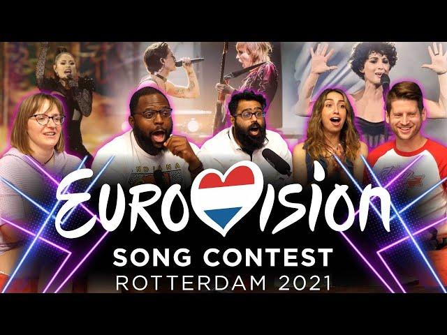 Eurovision 2021 - Normies react to performances!