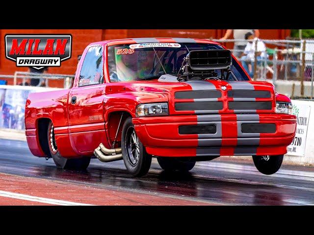 The FASTEST "Full Size Pickup" in the WORLD! | "A&D Heads Up" Series @ Milan (FULL EVENT) July 6th