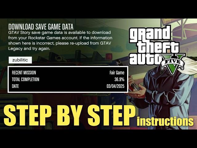 How to Migrate Story Save Game From GTA V Legacy to GTA V Enhanced