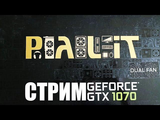 Стрим Играем в игры на GTX 1070 от Palit Dual