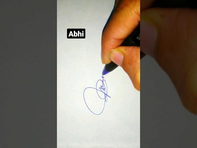 signature of alphabet A #howto #howtodraw #signature #shortvideo #youtubeshort #sign #art #explore