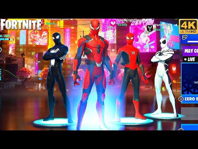 Spider-Verse Squads Match #2 - Fortnite (4K 60FPS)